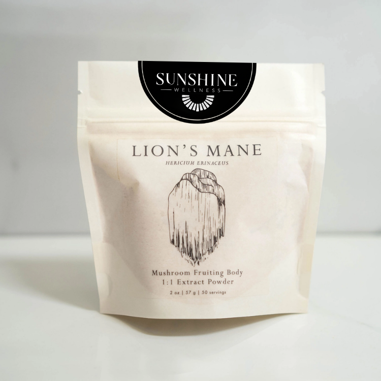 Lion’s Mane Mushroom Powder – Organic 1:1 Extract