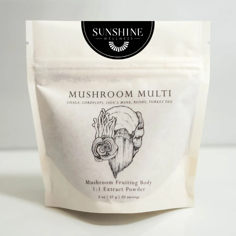 Mushroom Multi Powder – 5 Mushroom Blend For Daily Wellness