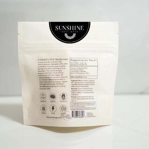 Cordyceps Mushroom Powder – Organic 1:1 Extract