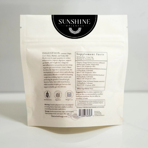 Digestion Mushroom Powder For Gut Health