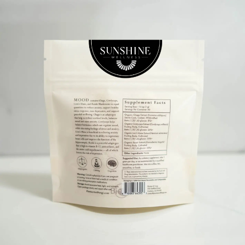 Mood Mushroom Powder For Supporting A Peaceful Wellbeing