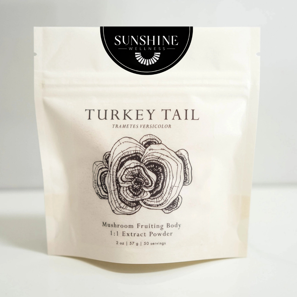 Turkey Tail Mushroom Powder – Organic 1:1 Extract